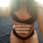 camila 19 años 0983048009 whatsapp 45$ la hora 