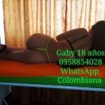 GABY TU DELICIOSA COLOMBIANA DE 19 AÑOS NENA ESPECTACULAR FASCINANTE 