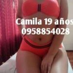 camila 19 años 0983048009 whatsapp 45$ la hora 