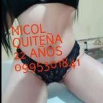 NICOL HERMOSA QUITEÑA DE BUEN CUERPO CARA PRECIOSA RICO SEXO