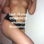 LESLI LINDA ECUATORIANA JOVENCITA DE 18 AÑOS MUY APASIONADA 