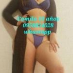 camila 19 años 0983048009 whatsapp 45$ la hora 