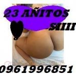 Mis nalguitas estan ansiosas de rosar tu cuerpo bebe. 22 AÑOS QUITUMBE 0984862014