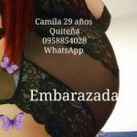 Embarazada golosa, dispuesta a todo, excelente trato de pareja