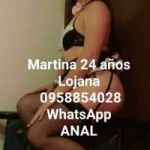 MARTINA LOJANA ME ENCANTA EL ANAL 