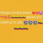 MARTES DE PROMOCION FUTBOLERA  30$ RICA ESTRECHITA PARA TI 